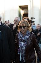 Michel Blanc Funeral - Paris