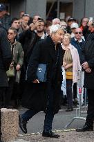 Michel Blanc Funeral - Paris