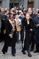 Michel Blanc Funeral - Paris