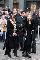 Michel Blanc Funeral - Paris