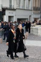 Michel Blanc Funeral - Paris