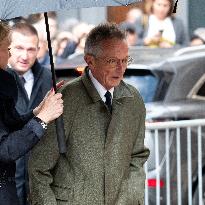 Michel Blanc Funeral - Paris