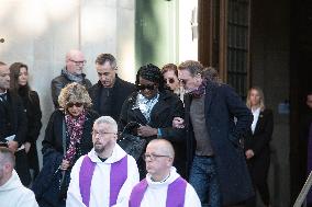 Michel Blanc Funeral - Paris