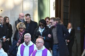 Michel Blanc Funeral - Paris