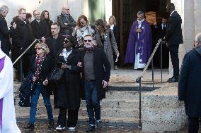 Michel Blanc Funeral - Paris