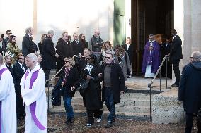 Michel Blanc Funeral - Paris