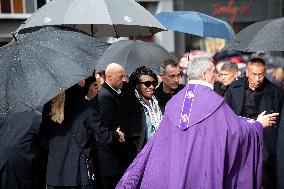 Michel Blanc Funeral - Paris