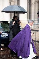 Michel Blanc Funeral - Paris