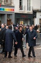 Michel Blanc Funeral - Paris