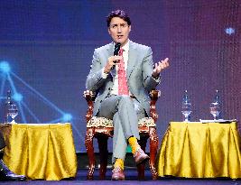 Justin Trudeau Visit To Laos