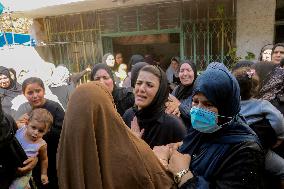 A Funeral Ceremony Held For Palestinian Ziad Abu Hlayel - West Bank