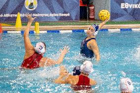 Olympiacos v National Piraeus - Final Water Polo Super Cup