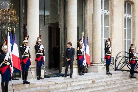 French President Macron Hosts Ukrainian President Zelensky In Paris