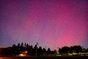 Northern Lights In Toronto, Canada