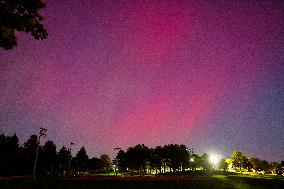 Northern Lights In Toronto, Canada