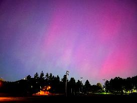 Northern Lights In Toronto, Canada