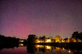 Northern Lights In Toronto, Canada