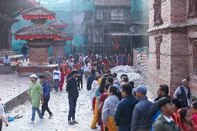 Nepal's Taleju Bhawani Temple Open Its Door On Final Day Of Nawaratri, Animals Sacrificed