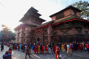 Nepal's Taleju Bhawani Temple Open Its Door On Final Day Of Nawaratri, Animals Sacrificed