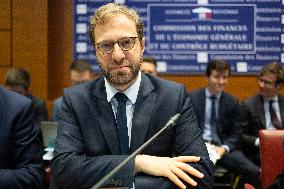 French Minister of Economy Hearing at the National Assembly - Paris