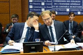 French Minister of Economy Hearing at the National Assembly - Paris