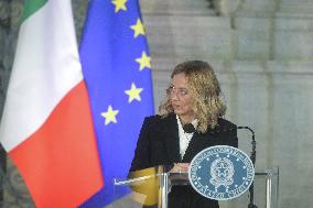 Villa Doria Pamphilj, statements to the press by the Prime Minister and the President of Ukraine