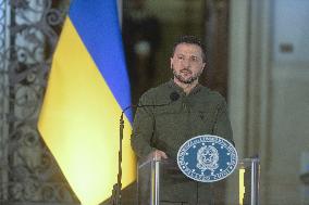 Villa Doria Pamphilj, statements to the press by the Prime Minister and the President of Ukraine