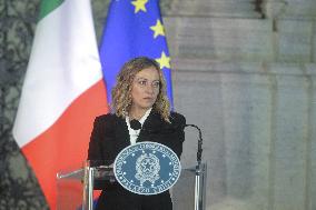 Villa Doria Pamphilj, statements to the press by the Prime Minister and the President of Ukraine