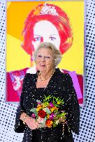 Princess Beatrix Attends 'Queens by Andy Warhol' Exhibition - Apeldoorn