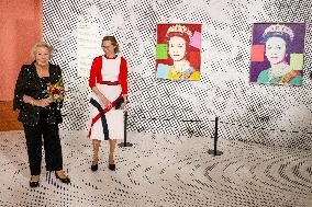 Princess Beatrix Attends 'Queens by Andy Warhol' Exhibition - Apeldoorn