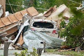 Damage from Hurricane Milton - FL