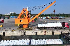 Siyang Port on the Beijing-Hangzhou Grand Canal in Suqian