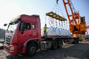 Siyang Port on the Beijing-Hangzhou Grand Canal in Suqian