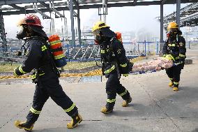 An Emergency Drill in Lianyungang