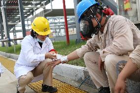 An Emergency Drill in Lianyungang