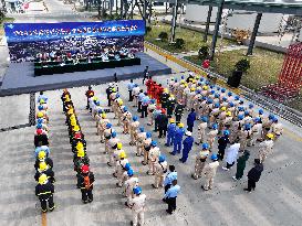 An Emergency Drill in Lianyungang