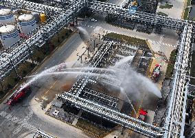 An Emergency Drill in Lianyungang