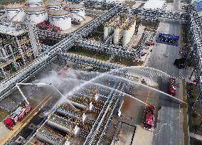 An Emergency Drill in Lianyungang