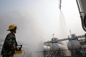 An Emergency Drill in Lianyungang