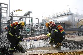 An Emergency Drill in Lianyungang