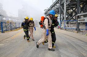 An Emergency Drill in Lianyungang