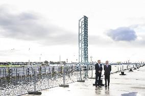 King Willem-Alexander And King Filip Open New Lock - Terneuzen