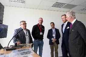 King Willem-Alexander And King Filip Open New Lock - Terneuzen