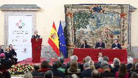 King Felipe Presents The 6Th Spanish Orders History - Madrid