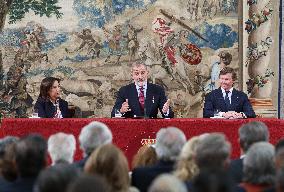 King Felipe Presents The 6Th Spanish Orders History - Madrid