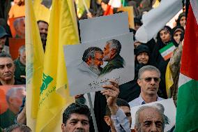 Anti-Israel Rally In Tehran - Iran