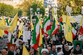 Anti-Israel Rally In Tehran - Iran