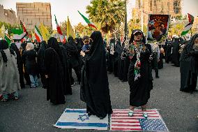 Anti-Israel Rally In Tehran - Iran