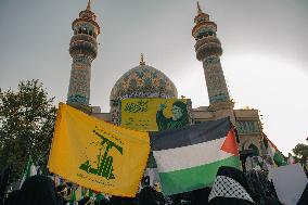 Anti-Israel Rally In Tehran - Iran