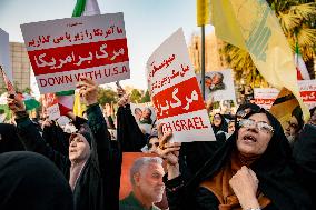 Anti-Israel Rally In Tehran - Iran